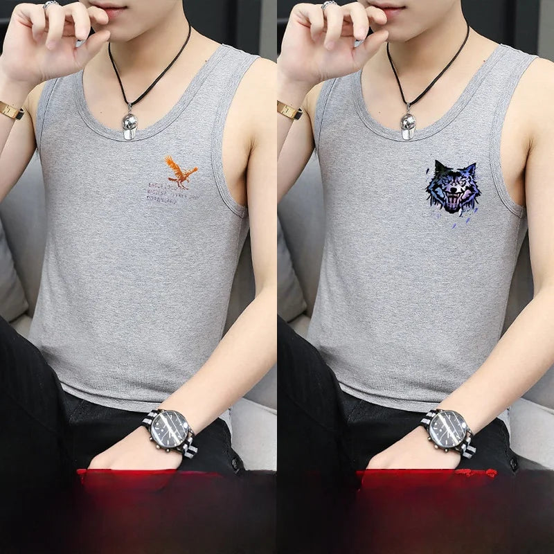 M&T Wear - Men's "Ice Silk" Cooling Iron-Free Sports Vest