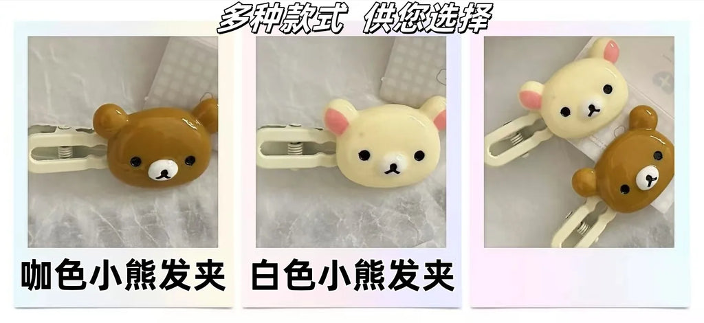 M&T Wear - 10 Hair Clips Summer Cute Ice Cream Hair Accessories