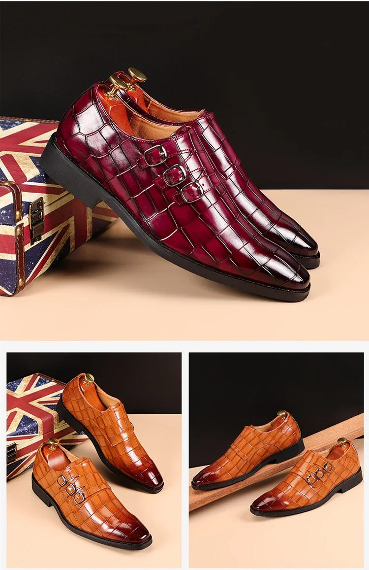 M&T Wear - Men's Italian Style Formal Slip-On Shoes