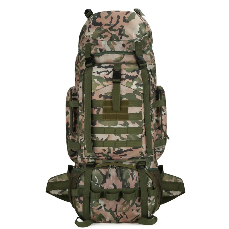 M&T Wear - 90L Large Capacity Tactical Mountaineering Backpack with Molle System