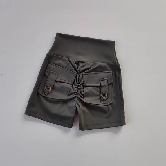 Peach-Lift Seamless Fitness Shorts