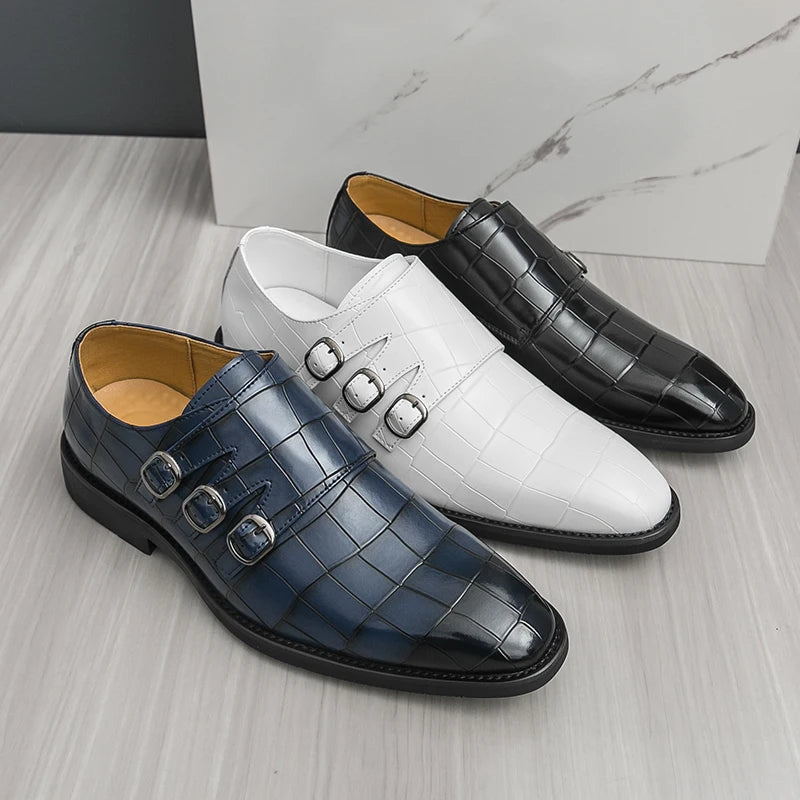 M&T Wear - Men's Classic Slip-On Oxford Dress Shoes