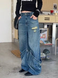 Harajuku Vintage Y2K Ripped Jeans