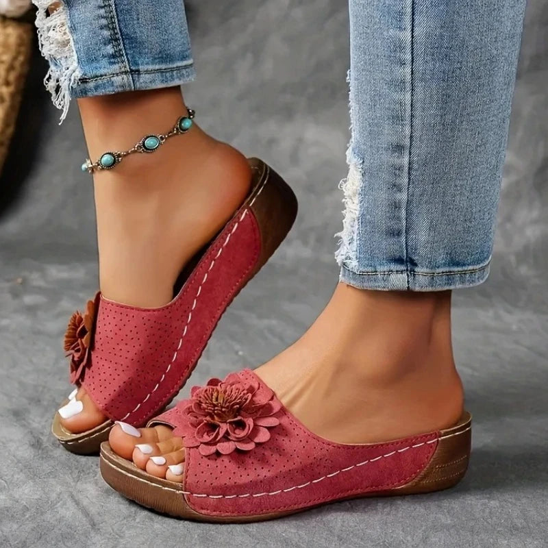 M&T Wear - Women's Elegant Low Platform Summer Slides