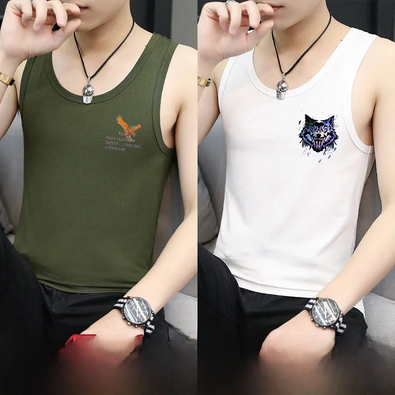 M&T Wear - Men's "Ice Silk" Cooling Iron-Free Sports Vest