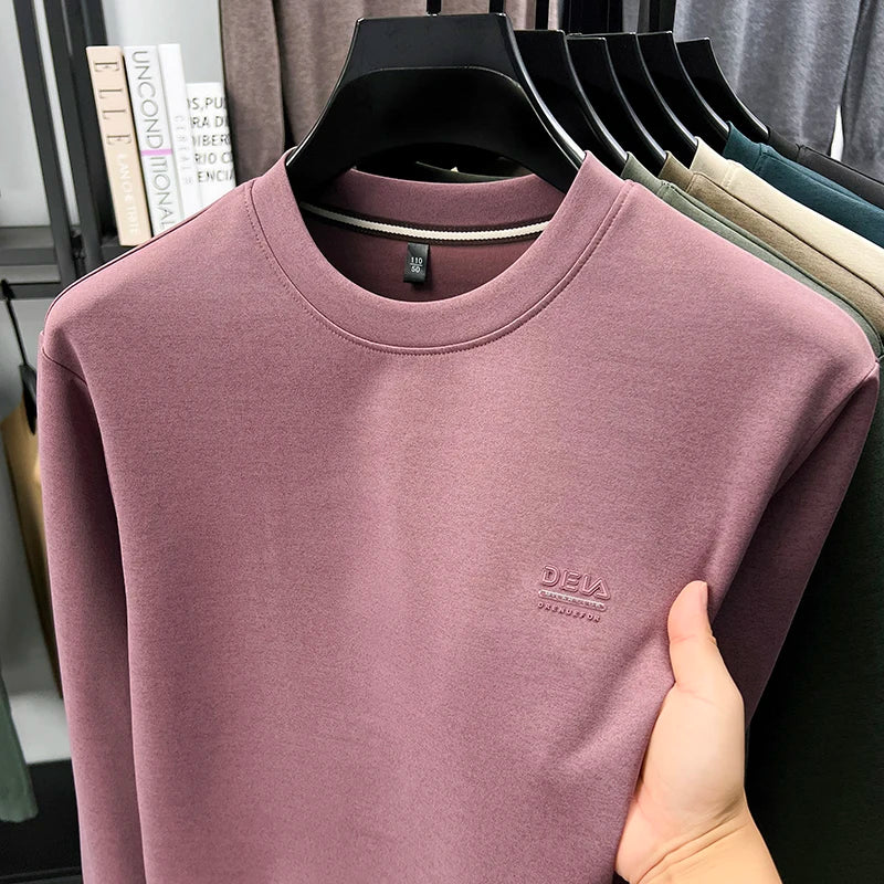 M&T Wear - Trendy Pure Comfort Round Neck Base Shirt
