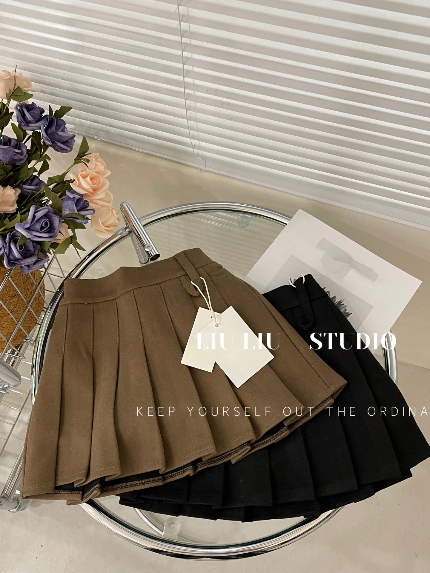 M&T Wear - Girls’ Korean Style JK Pleated Skirt