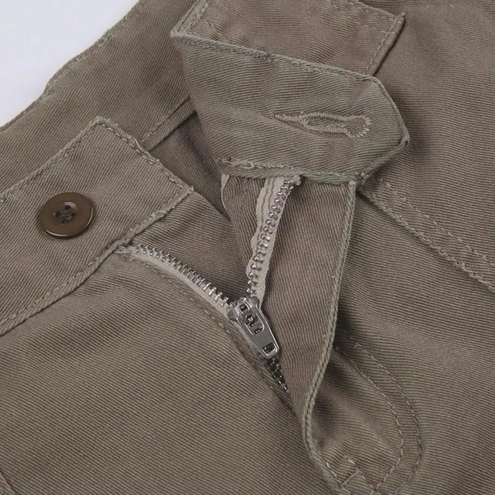 Retro Utility Cargo Shorts