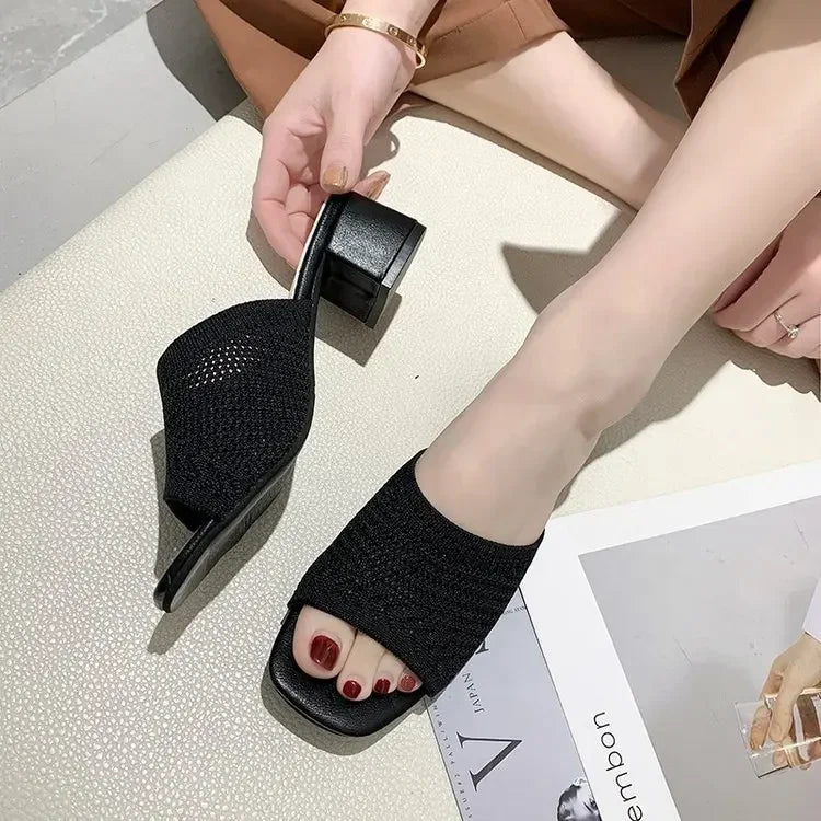 M&T Wear - Women's Breathable Air Mesh Closed-Toe Sandals