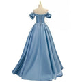 French One-Shoulder "Host Style" Performance Gown
