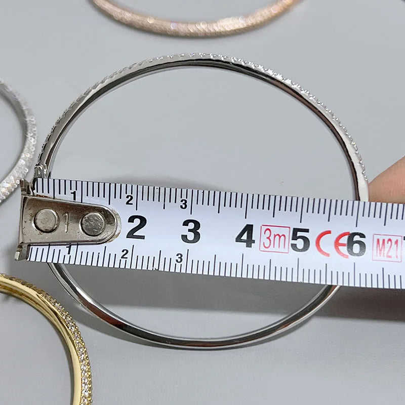 M&T Wear - Top Quality Sterling 925 Silver Bangle for Women