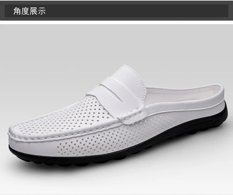M&T Wear - Men's casual shoes four season light versatile fashion soft soled outdoor comfortable semi slippers wear-resistant casual shoes - M&T Wear