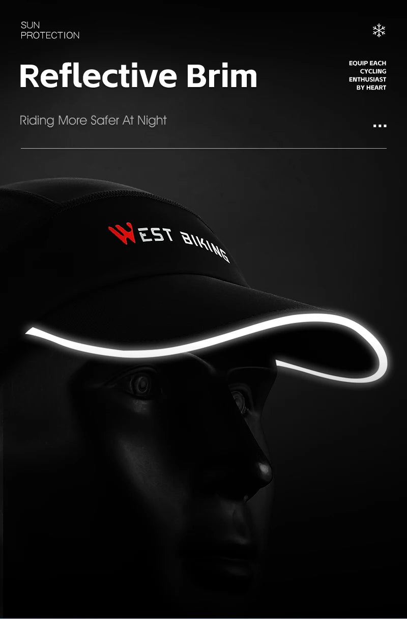 M&T Wear - Cycling Cap with Visor & UV Protection