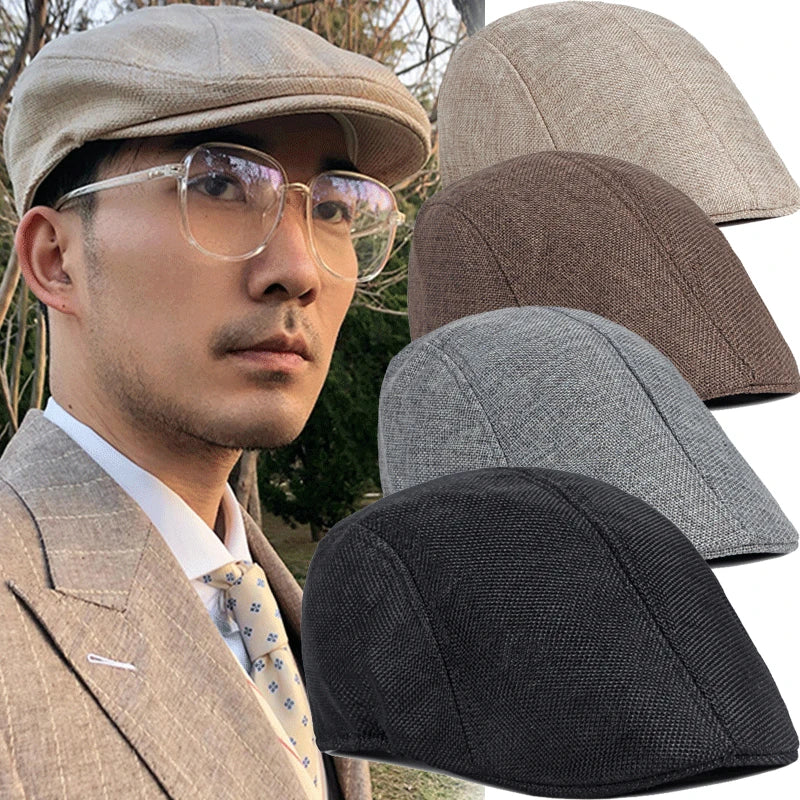 M&T Wear - Retro British Style Painter Beret for Men