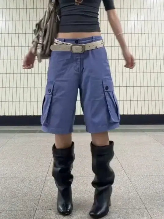 Retro Y2K Cargo Shorts