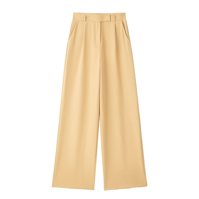 Willshela Vintage Straight-Leg Trousers