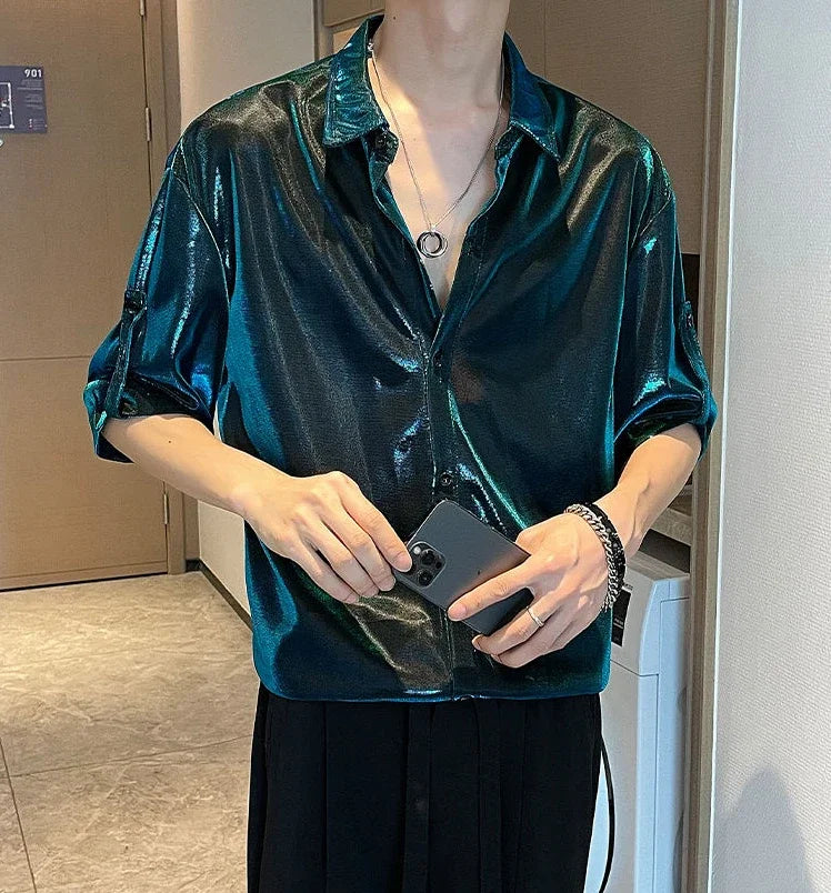 M&T Wear- Cool Tops Asia Button Up Original Korean Popular Shirt - M&T Wear