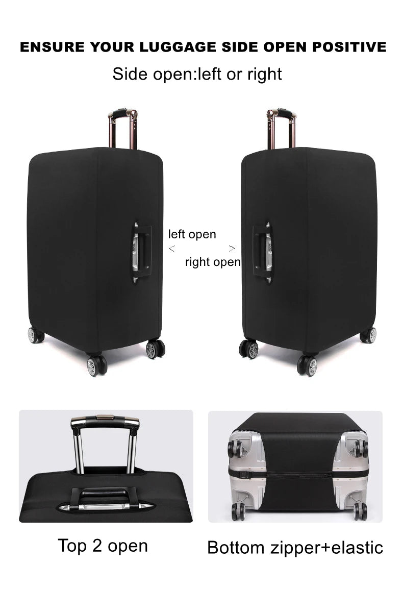 M&T Wear - Thick Dust Cover Luggage Protection for 18-32 Inch Suitcases