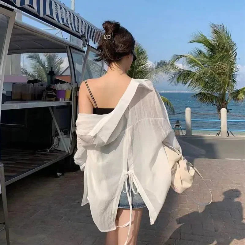 Seoul Split Back Blouse