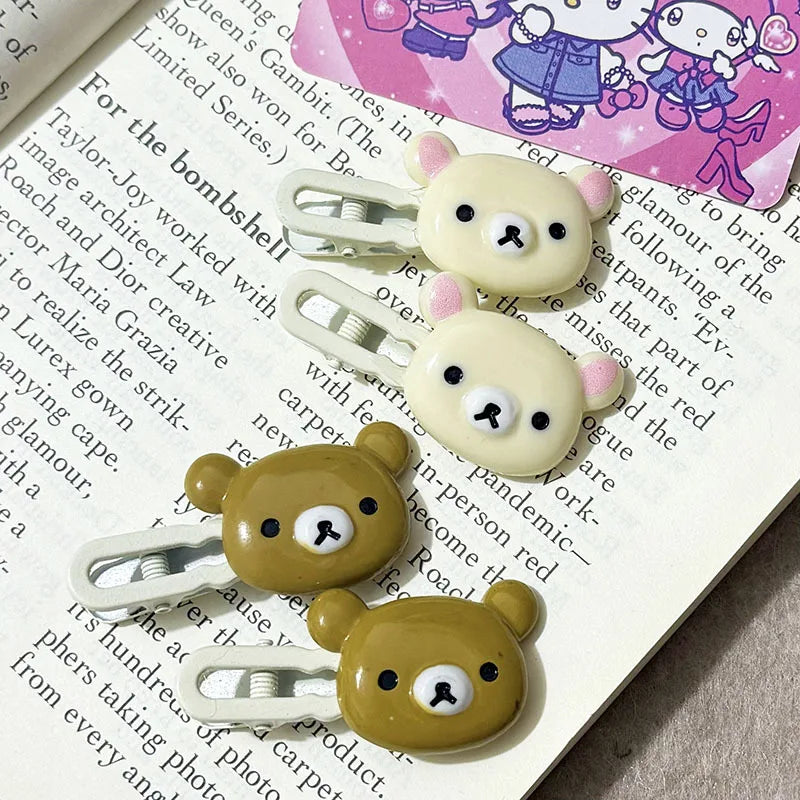 M&T Wear - 10 Hair Clips Summer Cute Ice Cream Hair Accessories