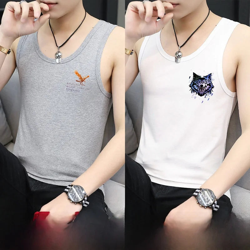 M&T Wear - Men's "Ice Silk" Cooling Iron-Free Sports Vest