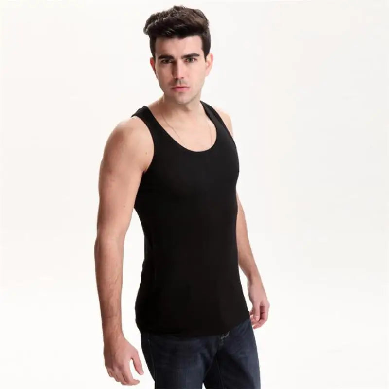 M&T Wear - Plus Size Men's Slimming Body Shaper Compression Vest