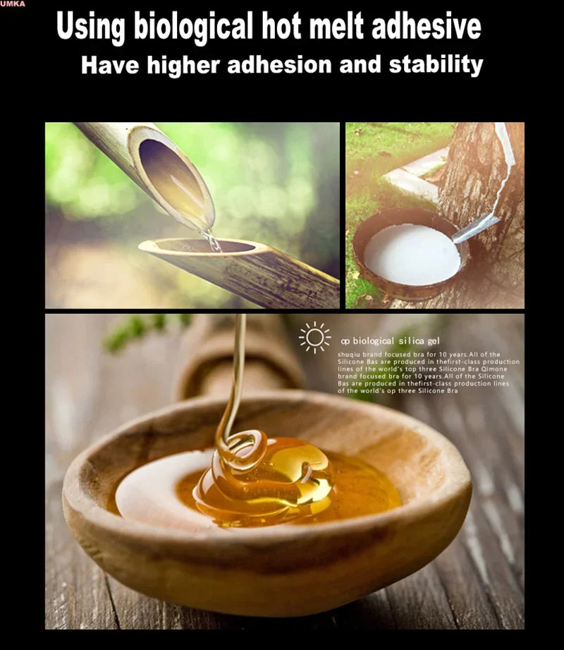 M&T Wear - Strapless Bra for Women Seamless Invisible Push Up Bras Backless Wedding Brassiere Self Adhesive Sexy Lingerie A To C Cup - M&T Wear