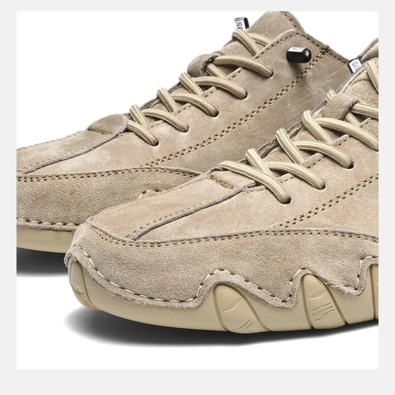 M&T Wear - Men's Casual Shoes  Lace Up Comfortable Soft Non Slip Durable Walking Shoes Classic Fashionable Trendy Park Walking Travel Shoes - M&T Wear