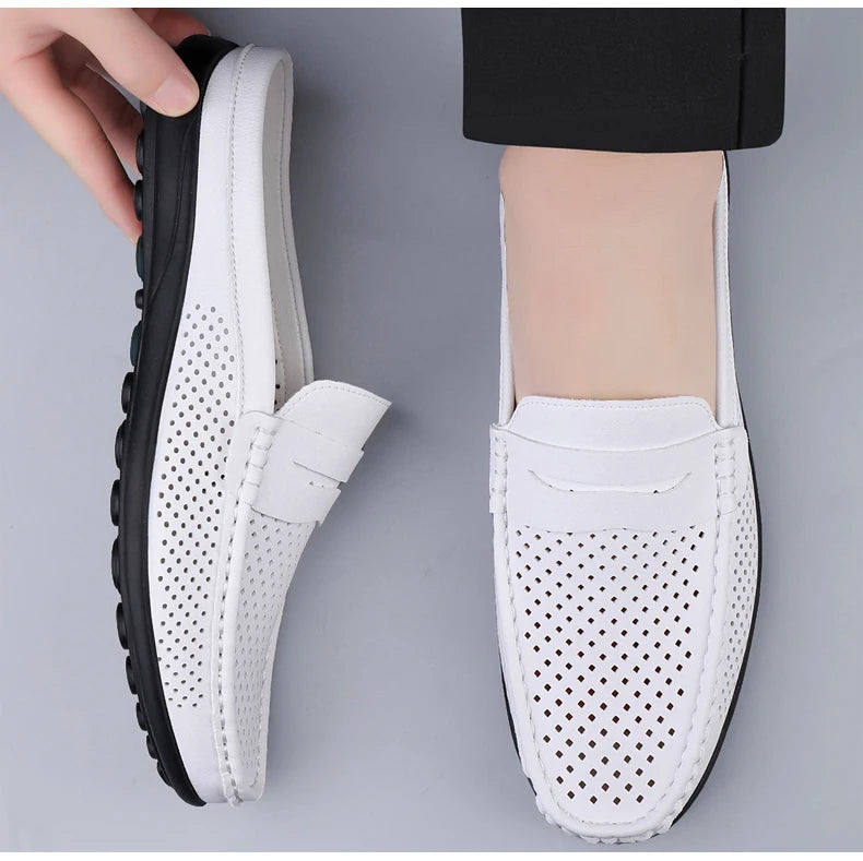 M&T Wear - Men's casual shoes four season light versatile fashion soft soled outdoor comfortable semi slippers wear-resistant casual shoes - M&T Wear