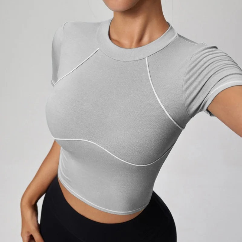 Cloud Hide Autumn Long Sleeve Yoga Shirt