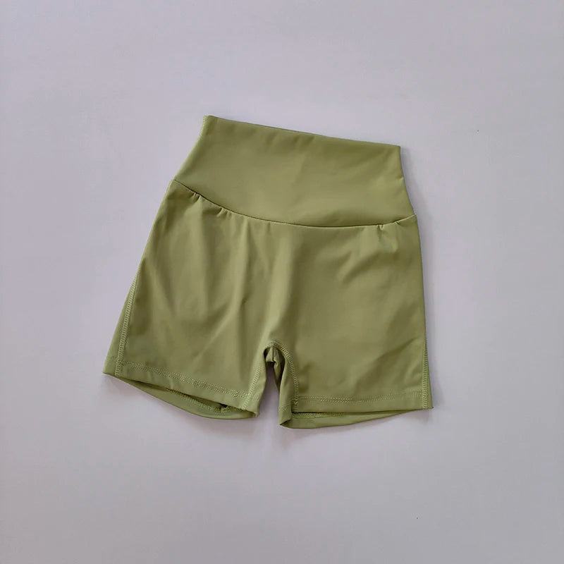Peach-Lift Seamless Fitness Shorts