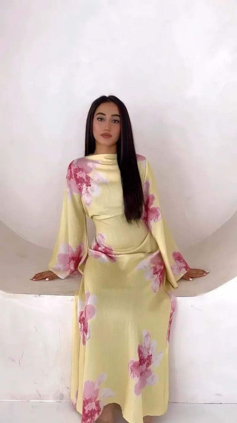 M&T Wear - Pakistani Elegant Floral Print Dress