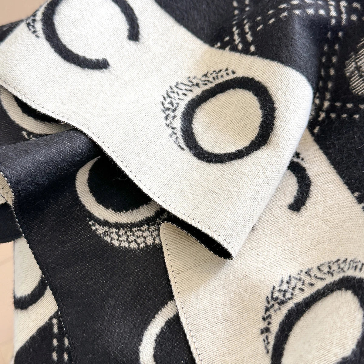 M&T Wear - Luxury Designer Brand Winter Blanket Scarf Shawls for Women Warm Pashmina Cashmere Exquisite Floral Print Large Wrap Long Foular - M&T Wear