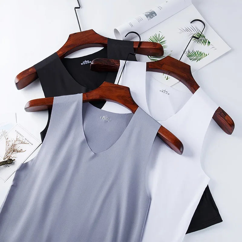 M&T Wear - Men's Traceless "Ice Silk" Cooling Tank Top