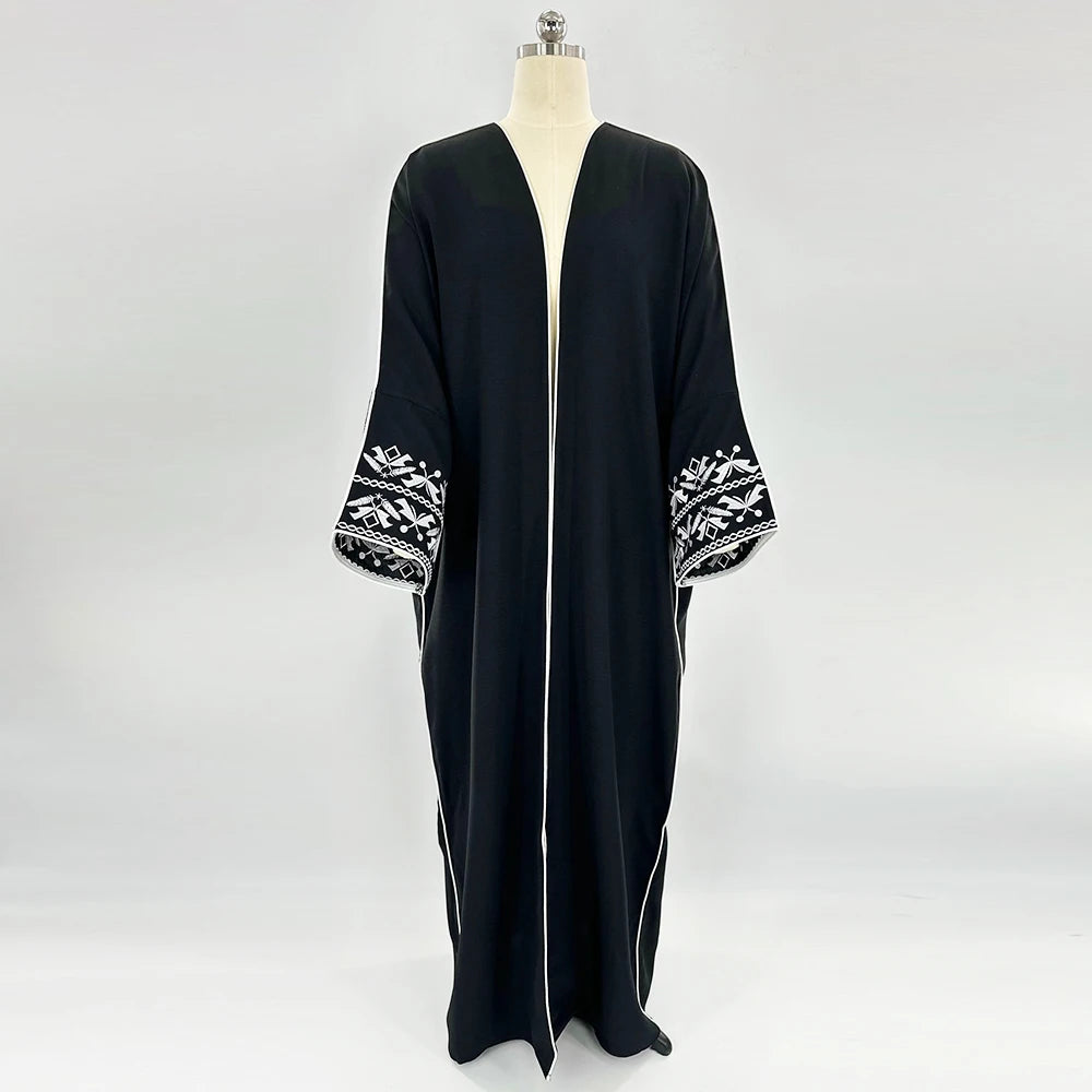 M&T Wear - Modern Style Muslim Abaya Maxi Dress
