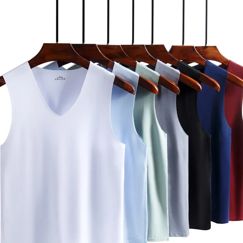 M&T Wear - Men's Traceless "Ice Silk" Cooling Tank Top