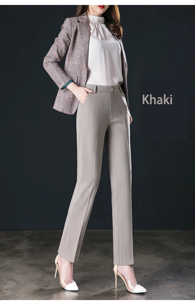 Elegant Formal Career Suit Trousers