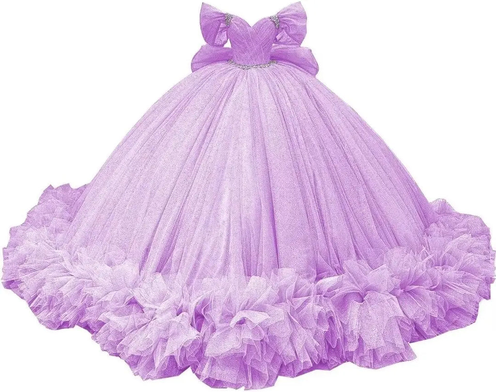 Yifanier Puffy Tulle Quinceanera Ball Gown