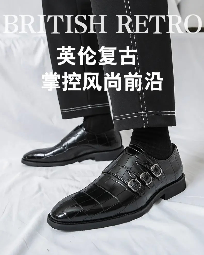 M&T Wear - Men's Classic Slip-On Oxford Dress Shoes