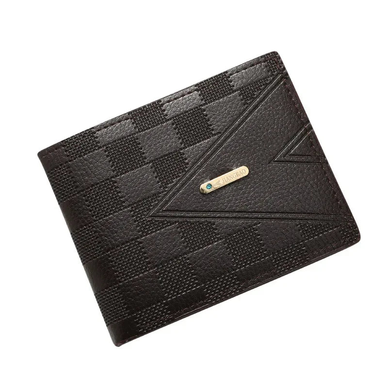M&T Wear - Men’s Casual PU Leather Short Wallet