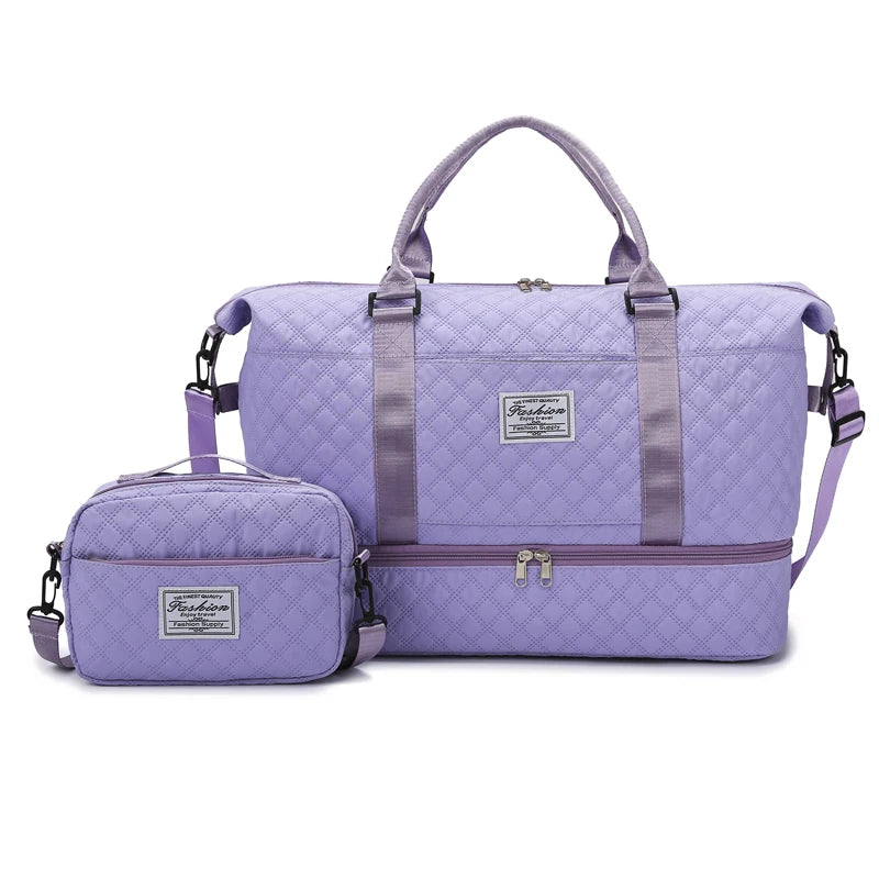 M&T Wear - Large Capacity Travel Duffle Bag & Weekender Tote