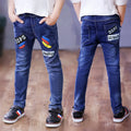 M&T Wear - Boys’ Slim Fit Elastic Waist Denim Jeans (3-14 Years)