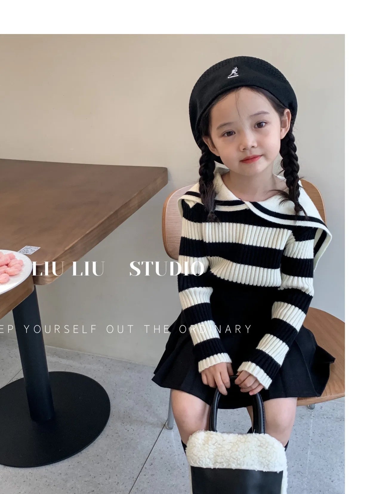 M&T Wear - Girls’ Korean Style JK Pleated Skirt