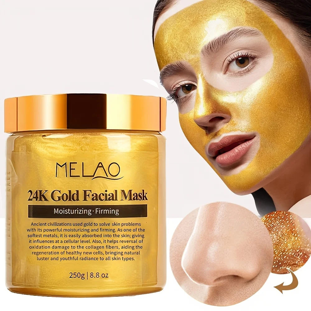 M&T Wear – MELAO 24K Gold Face Mask