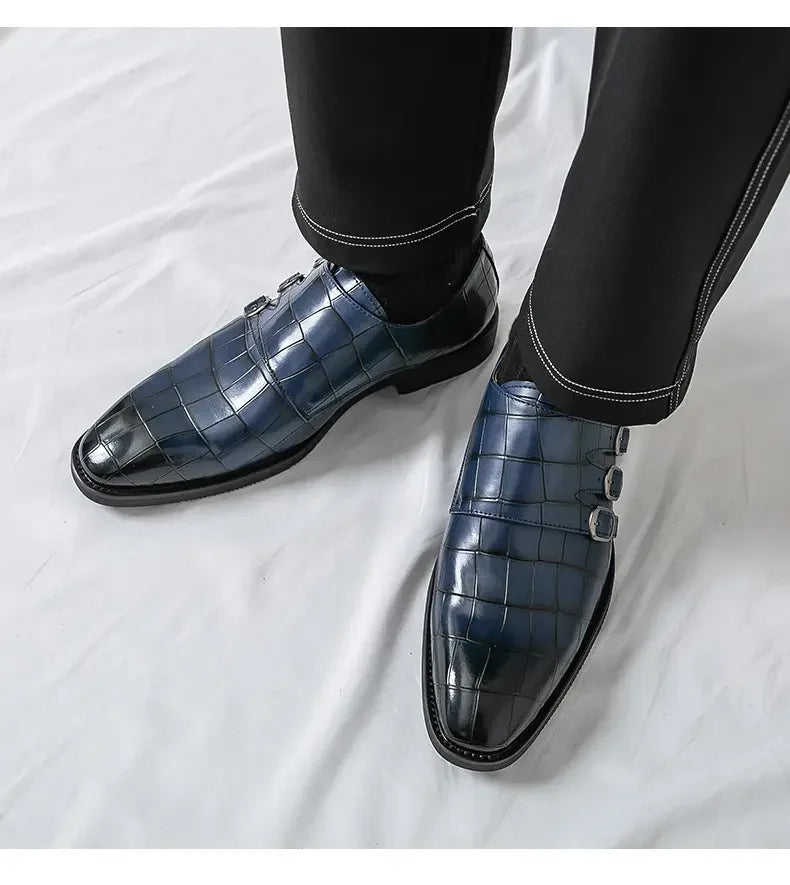 M&T Wear - Men's Classic Slip-On Oxford Dress Shoes