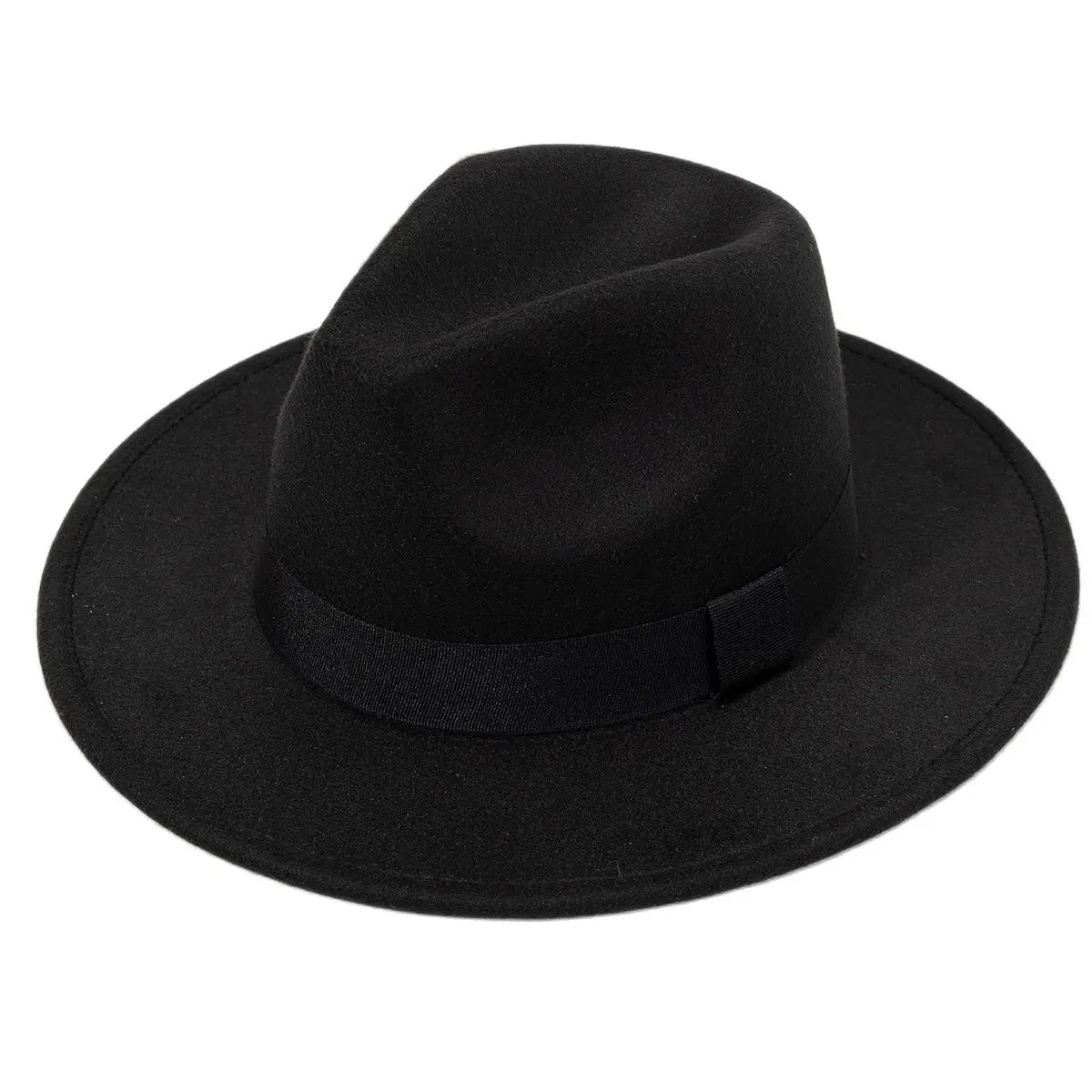 M&T Wear - Large Brim Formal Woolen Jazz Fedora