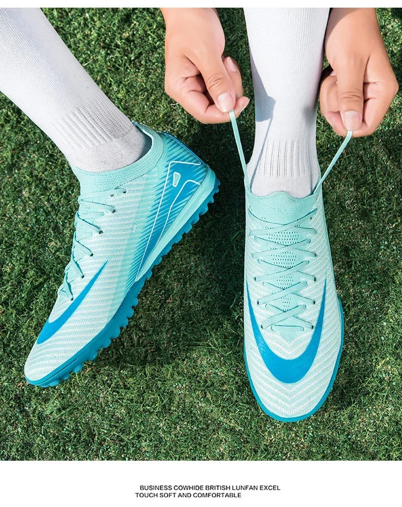 M&T Wear - Men Professional Training Football Boots Ultralight Soccer Shoes Unisex - M&T Wear