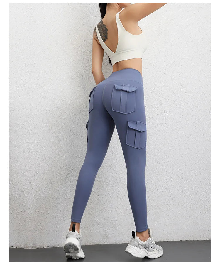 Multi-Pocket Booty-Lift Yoga Leggings