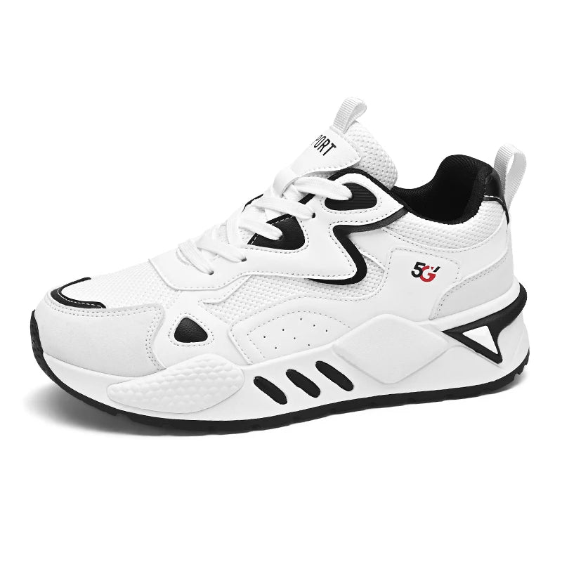 M&T Wear - Men's Casual Shoes Feature A Breathable Mesh Upper and A Thick Sole Making Them Fashionable and Versatile for Casual Wear - M&T Wear