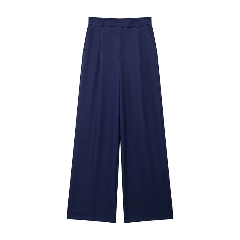 Willshela Vintage Straight-Leg Trousers